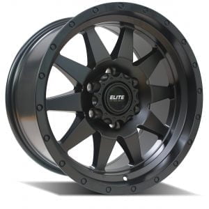 ELITE OFF ROAD WHEELS Combat Satin Black
